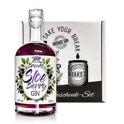 COFFRET CADEAU Sloe Berry GIN 500ml • MUG • EMBALLAGE