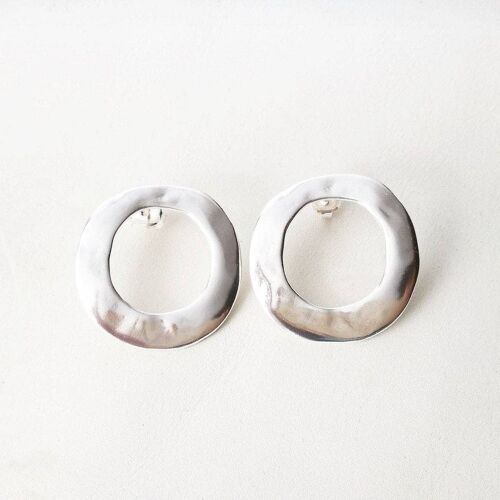 Abril 107 Earring Plated-In Silver 925-Stud