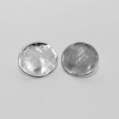 April 2 Earring Plated-In Silver 925-Stud