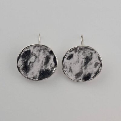 April 2 Earring Plated-In Silver 925-Fishhook
