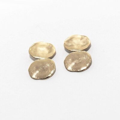 Abril 3 Earring Plated-Gold-