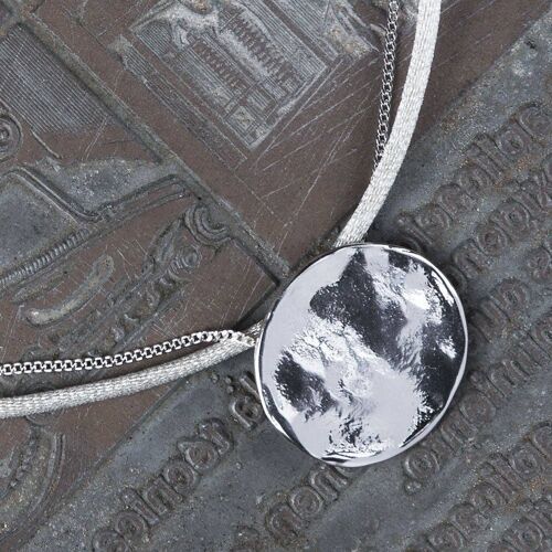 Abril 4 Necklace Plated-Silver-