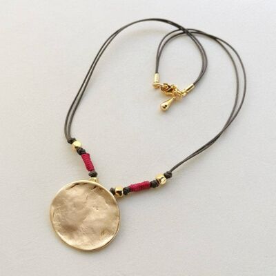 April 4R Necklace Plated-Gold-