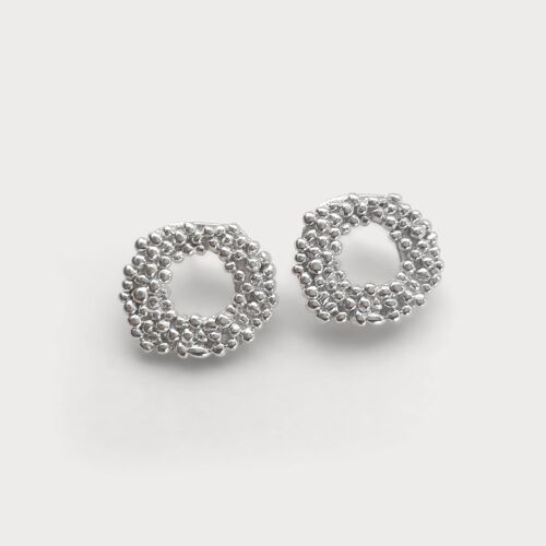 Candela 819 Earring Plated-Silver-Stud