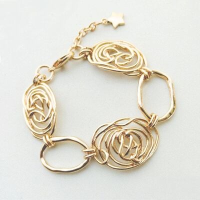 Bracciale Candela F3 Placcato-Oro-