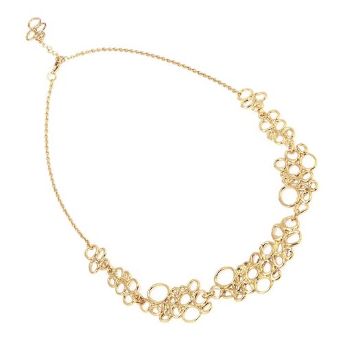 Clara 3 Necklace Plated-Gold-