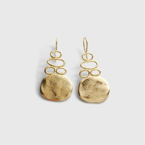 Clara 317 Earring Plated-Gold-