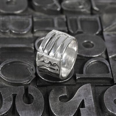 Lana 3 Bague Plaqué-Argent-