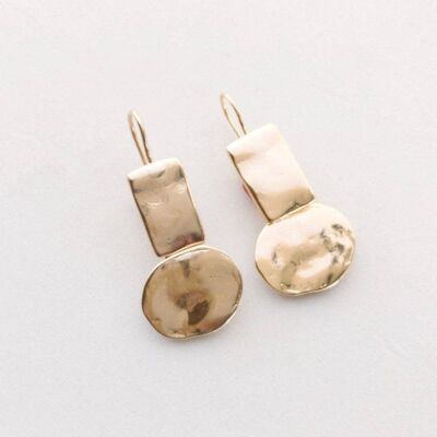 Lana 5 Earring Plated-Gold-Fish hook