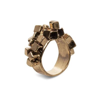 Lana 50 Ring Plated-Gold-