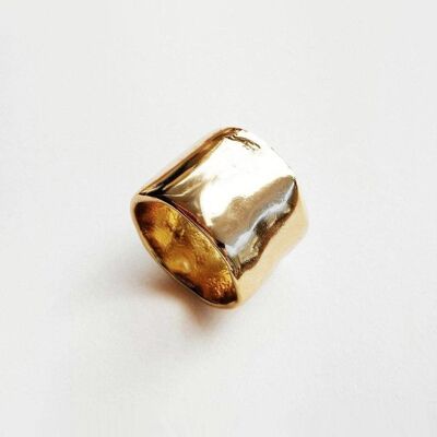 Anello Lana 7 Placcato-Oro-