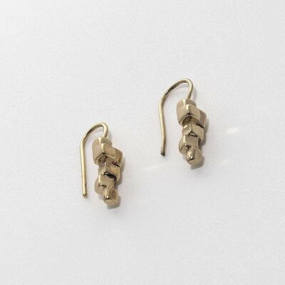 Lana 93 Earring Plated-Gold-Fish hook