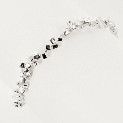 Bracelet Lana D4 Plaqué-Argent-