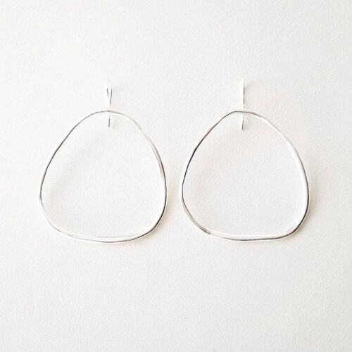 Momo 1 Earring-925 Solid Sterling Silver-Non-Plated