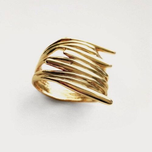 Momo 10 Ring-Brass-Gold