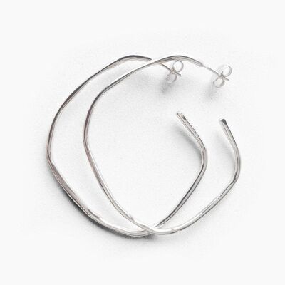 Boucles d'oreilles Momo 11 - Argent massif 925 - Non plaqué