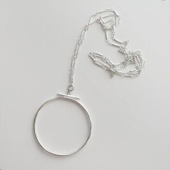 Collier Momo 13-Argent Massif 925-Or 3