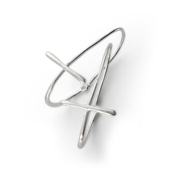 Boucles d'oreilles Momo 14 - Argent massif 925 - Non plaqué 1