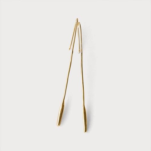 Momo 30 Earring-Brass-Gold