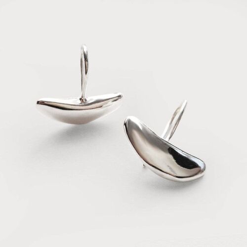 Momo 4 Earring-925 Solid Sterling Silver-Non-Plated