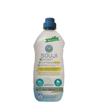 La bouteille SOUJI recycle l'huile, crée un détergent écologique 1min