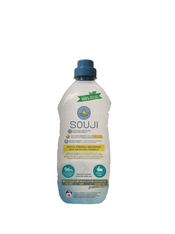 La bouteille SOUJI recycle l'huile, crée un détergent écologique 1min 1