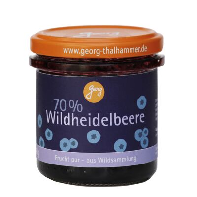 70% wild blueberry