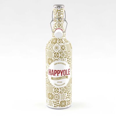 Artisan White Sangria HAPPYOLE 100% Natural White Wine with freshly squeezed fruit juices.