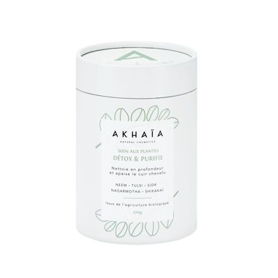 Soin capillaire aux poudres Détox & Purifie