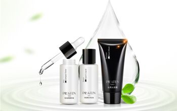 Kit d'élimination des points noirs en 3 étapes. Comprend 30 ml de liquide extracteur de points noirs, 60 gr de masque noir et 30 ml de toner pour le visage. 4