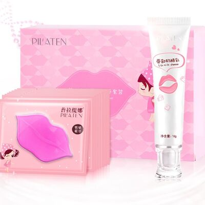 Lip Nourishing Kit consisting of a lip mask and moisturizing balm.