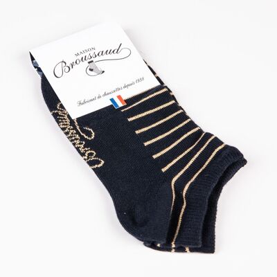 Les Stripées Navy Oro