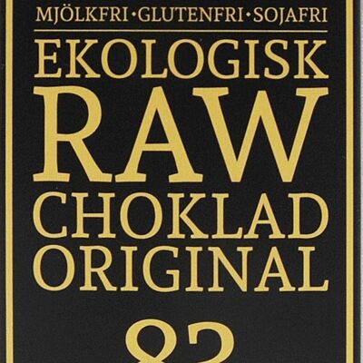 Wermlandschoklad Raw Original 83 EKO