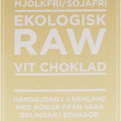 Wermlandschoklad Raw 40% Kokosgrädde EKO