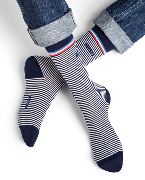 Chaussettes rayées stripes socks