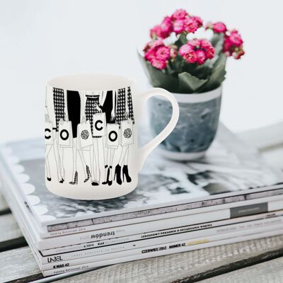 Shopaholics- Coco Fine Bone China Mug