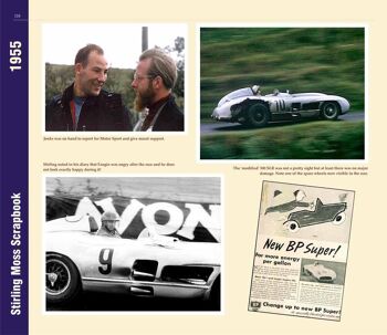 Stirling Moss Scrapbook 1955 - Deuxième édition - Non signé 5