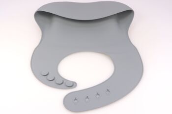 Bavoir en silicone 'Koala' - gris 5