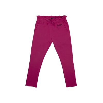 Pantalón jogging verano rosa vivo