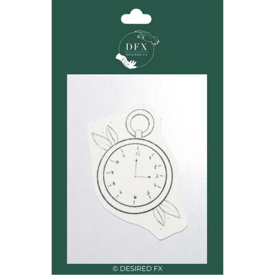 Tinker fantasy clock temporary tattoo