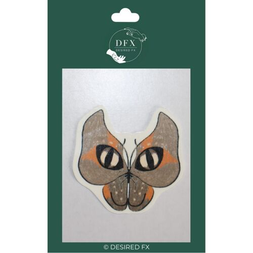 Foxy brown butterfly temporary tattoo