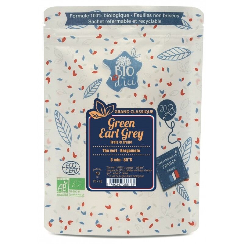 Green Earl grey - 20x2g
