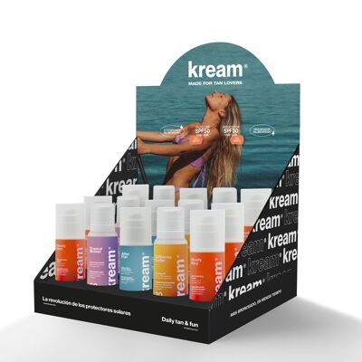 Kream Desktop-Display (15 Stück)