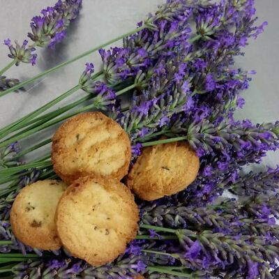 Lavender Flower Shortbread