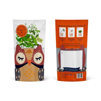 Olive Owl Sustainable Growable Zoo Carte de vœux Cadeau de graines 3