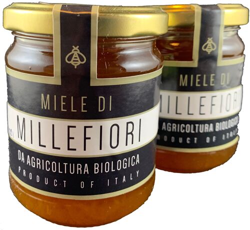 Organic Millefiori Honey - Case of 12 x 212ml