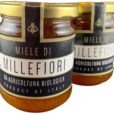 Organic Millefiori Honey - Case of 12 x 212ml