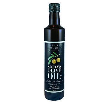 "Huile d'Olive Extra Vierge de Sofia" Bio EVOO 2018 - 1 Bouteille de 0.5l 2