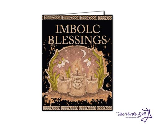 Imbolc Blessings Greating Card