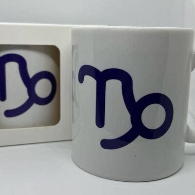 Zodiac Mug - Astrology Mug - Capricon Symbol
